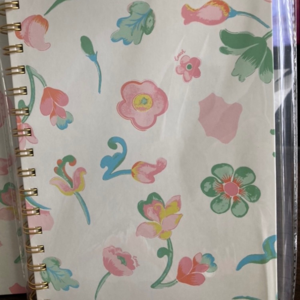 2 Brand New Coach Notebooks